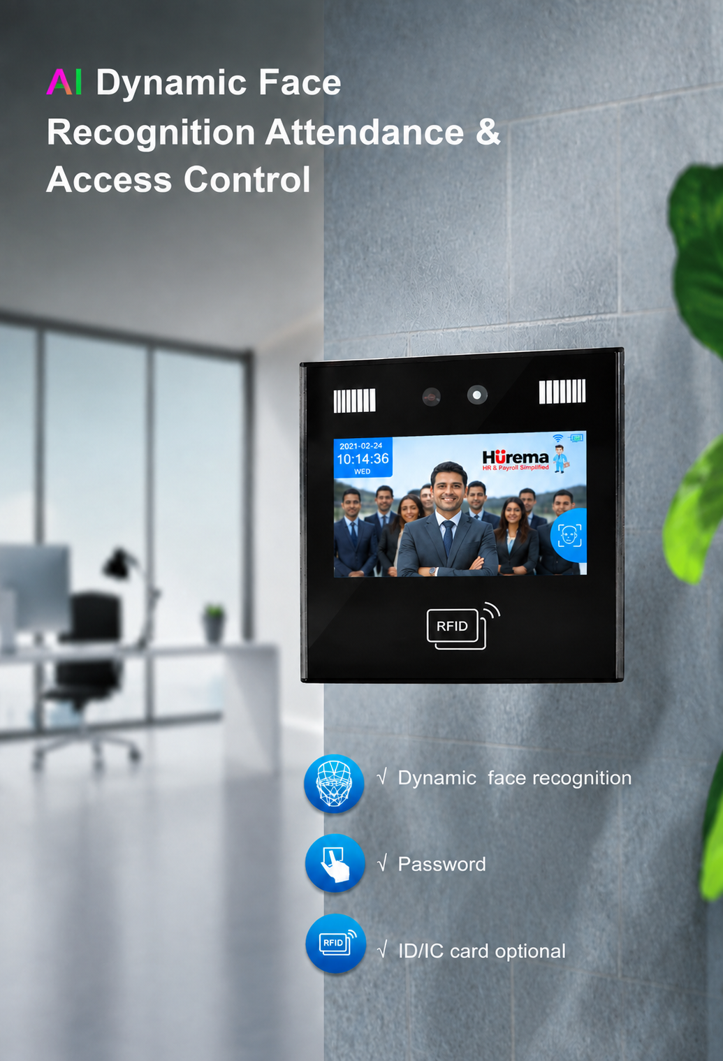 KFACE11 device view