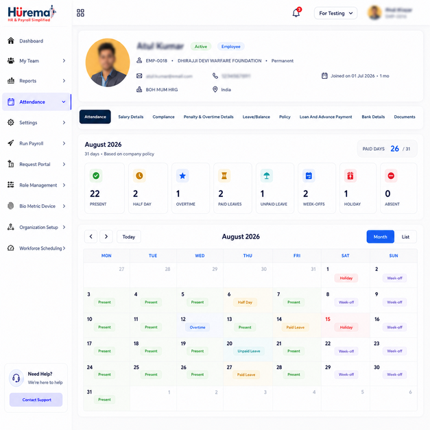 Performance Management Dashboard